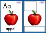 Alphabet Aa flashcard